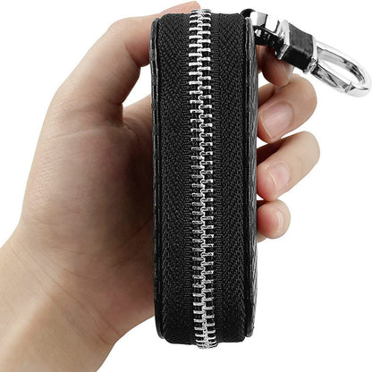 Car Shield Zipper Carbon Fiber Keys' Box