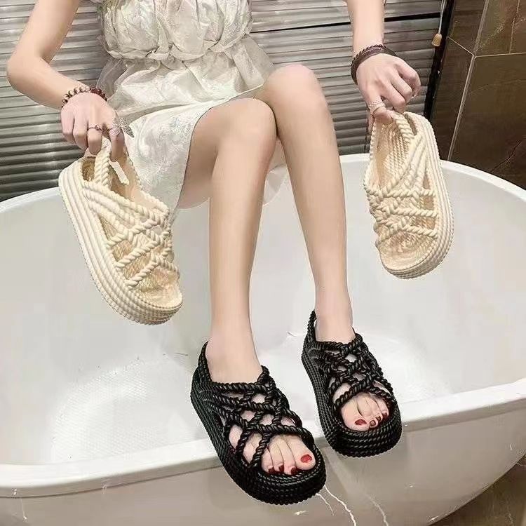 Fresh on the Scene at Buy Center: Women's Summer Platform Casual Roman Sandals