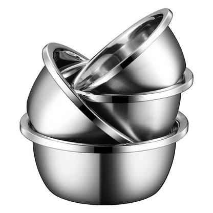 304 Food Grade Stainless Steel Basin Thickened Vegetable Washing Bowl Multi-purpose Buy Center