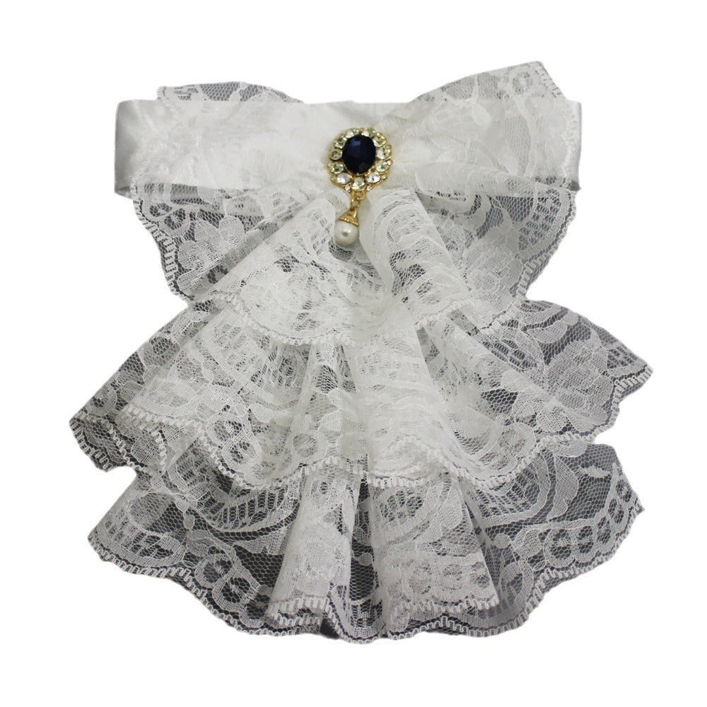 Fresh Arrivals at Buy Center: Retro Small Scarf Lace Decoration