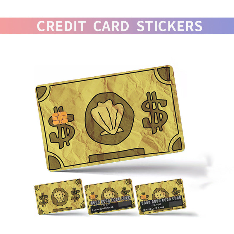 Credit Card Personalized Stickers Buy Center