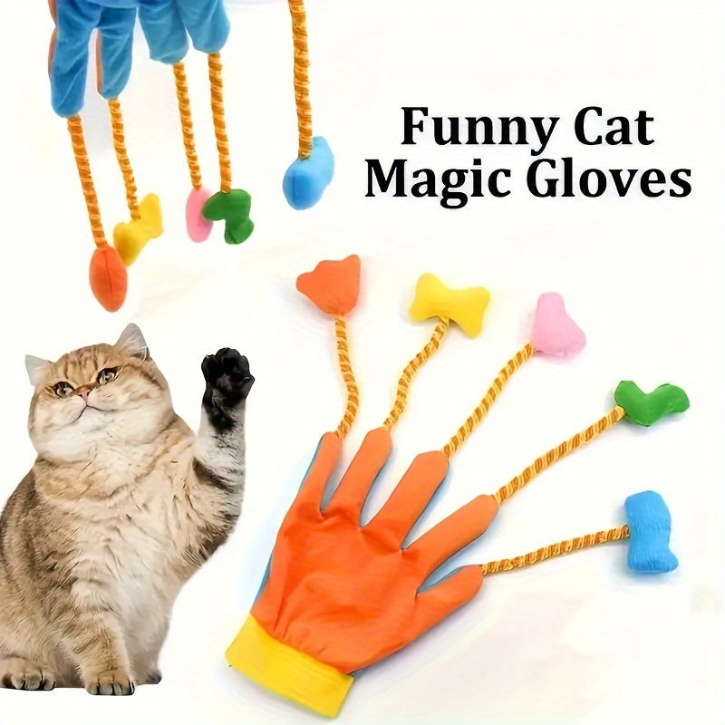 Buy Center Top Rated-Plush Toy For Pets Magic Glove With Integrated Bell Interactive Supplies For Cats Trailer