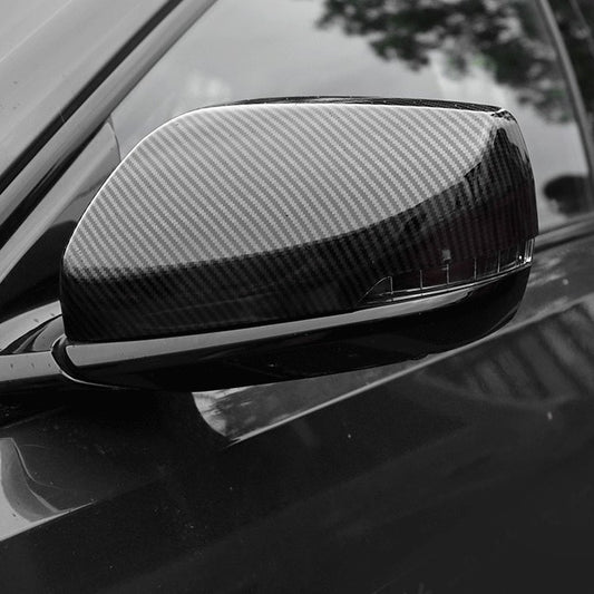 Newly Released at Buy Center: Modified Rearview Protective Shell Mirror Cover Decorative Carbon Fiber Pattern