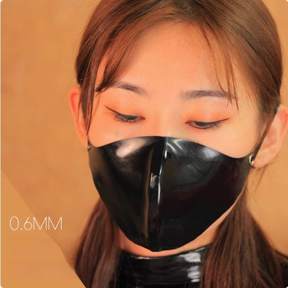 Latex Mask Tie Head Tie Men's And Women's Latex Suffocation Fetish Buy Center