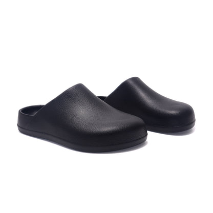 Now Available at Buy Center: Men's Solid Color EVA Outer Wear Closed-toe Slippers