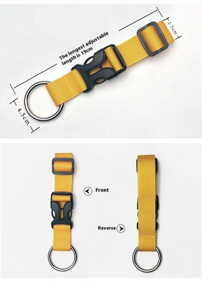 New External Luggage Strap With Multifunctional Elastic Buckle