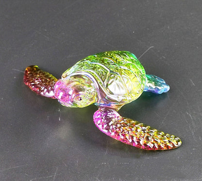 Just Arrived at Buy Center: Turtle Crystal Crafts Cute Ornaments Sea Turtle Color