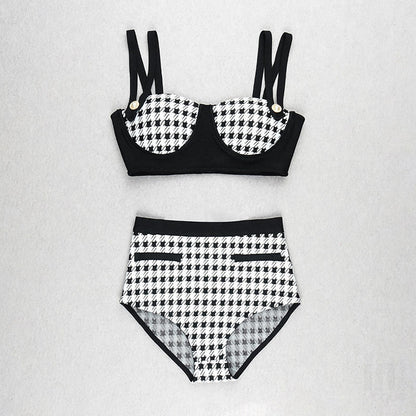 New at Buy Center: Push Up Split Slim Bandage Bikini