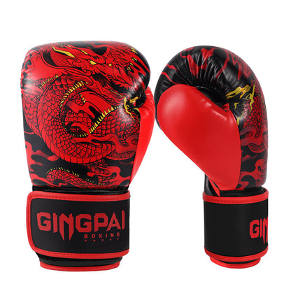 Gants professionnels pour hommes Sanda Fight Training Gants de boxe