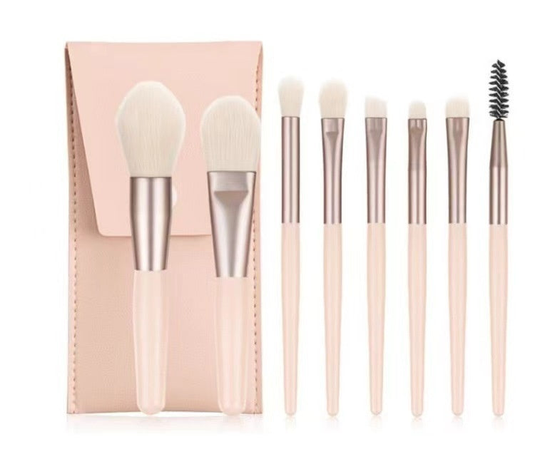 Eight Macaron Makeup Brush Eye Detail Set