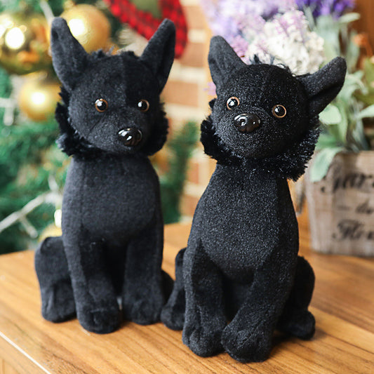 Fresh Arrivals at Buy Center: Creative Little Black Dog Plush Toy Doll