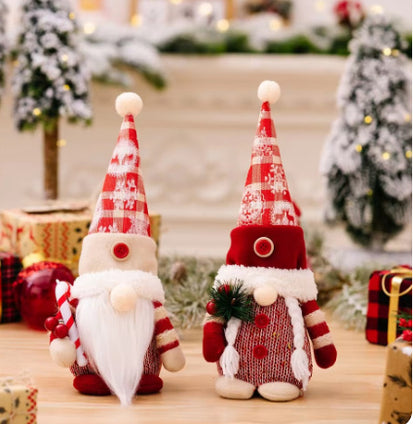 Fresh Arrivals at Buy Center: Christmas Decorations Knitted Non-woven Stand-up Faceless Doll