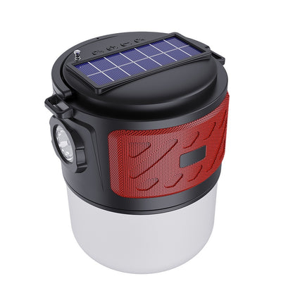 Fresh Arrivals at Buy Center: Convenient Solar Energy Camping Lights Mobile Wireless Card Creative Portable Audio Red