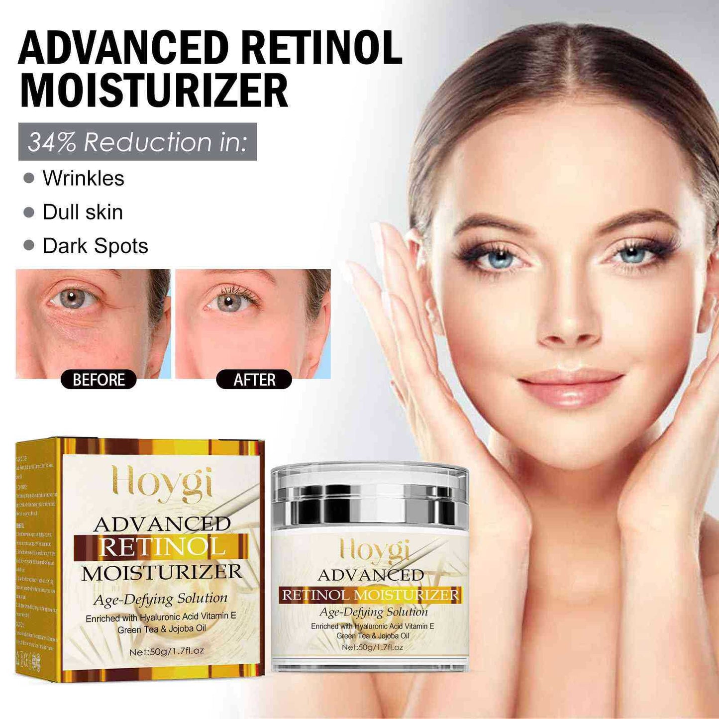 Buy Center Ultimate: Hoygi Retinol Cream Fading Wrinkle Lifting And Firming