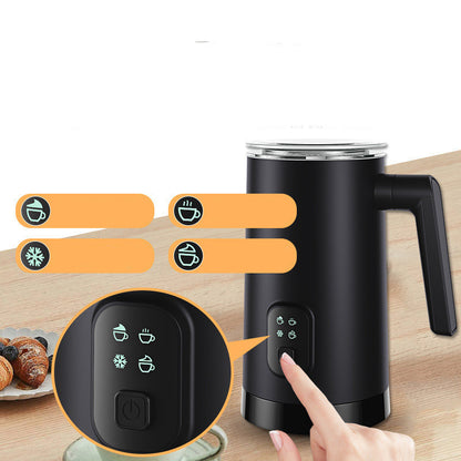 Home Automatic Stainless Steel Electric Hot And Cold Milk Whipping Machine Kitchen Gadgets Buy Center