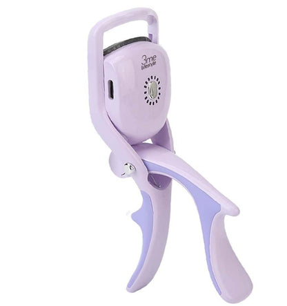 Now Available at Buy Center: 3 Temperature Control Heated Eyelash Curlers Elevate Your Lash, Rapid Heat-up, USB Rechargeable, Natural Curling 24H Long Lasting For Women Gift Purple