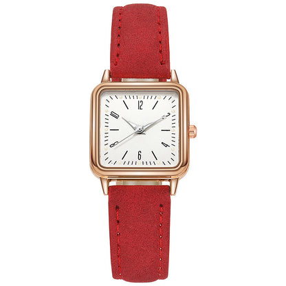 Women's Quartz Watch Luminous Small Square Digital Buy Center