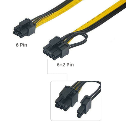 Trending Now at Buy Center: 6pin To Dual 8pin Graphics Card Power Supply Line