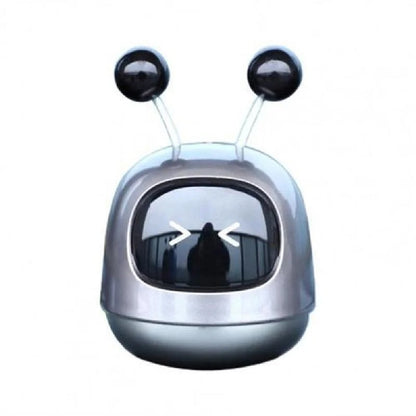 Just Arrived at Buy Center: zCreative Robot Car Aromatherapy Car Vent Perfume Decoration D Decoration Gray Gulong Flavor