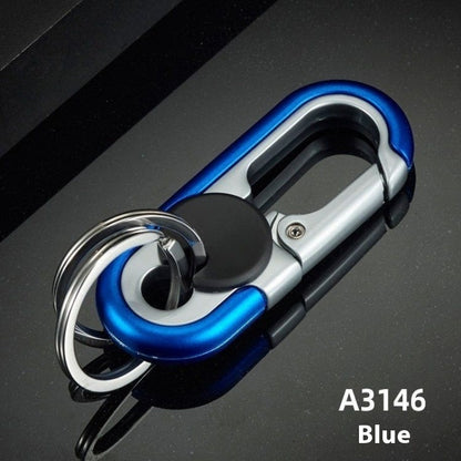 Buy Center Hot Pick-Men's Business Creative Anti-lost Key Chain Blue