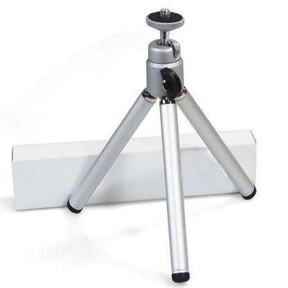 1080P LED Mini High Definition Projector Silver Tripod