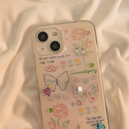 Hot New Items at Buy Center: Transparent And Creative Butterfly Phone Case