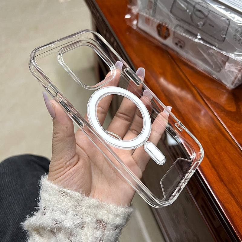 Transparent Magnetic Acrylic Phone Case Buy Center