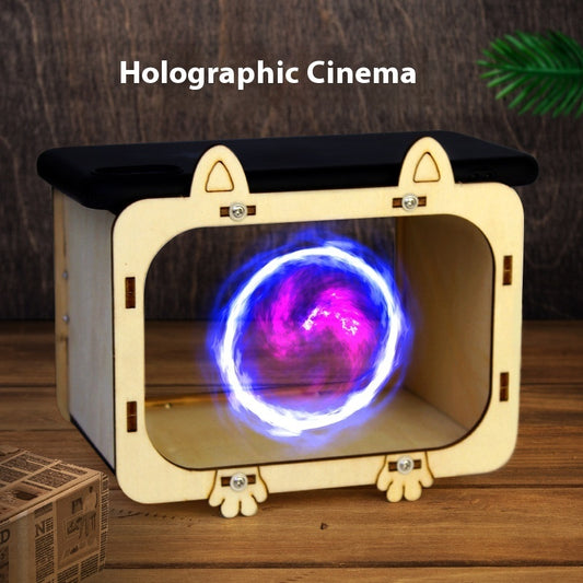 Fresh on the Scene at Buy Center: 3D Holographic Cinema TV Projector Scientific Experiment Handmade Material DIY Brain-training Toys Pad Version