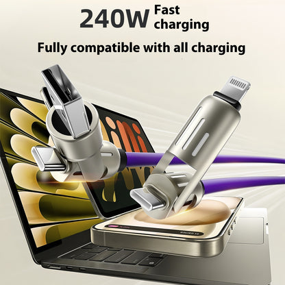 Fresh on the Scene at Buy Center: 240W Data Cable Fast Charging Two-to-two Charging Cable