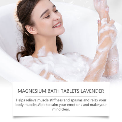 Buy Center Hot Pick-Lavender Magnesium Bath Sheet Nourishing Moisturizing Cleaning