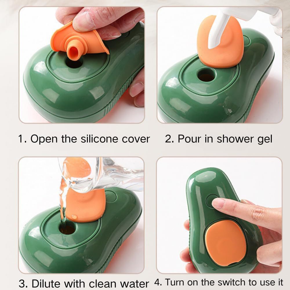 New Cat Steam Brush 3 In 1 Cat Comb For Massage, Self Cleaning Cat Brush With Water Rechargeable Silicone Dog Steam Brush Cat Bath Brush Eliminates Flying And Tangled Hair Cat Grooming Comb