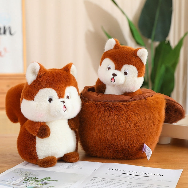 Fresh Arrivals at Buy Center: Small Acorn Surprise Squirrel Plush Toy