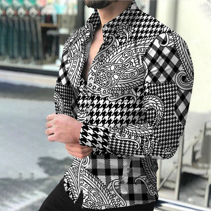 Newly Released at Buy Center: Casual 3D Printed Shirt Plus Size Shirt CCX12300906