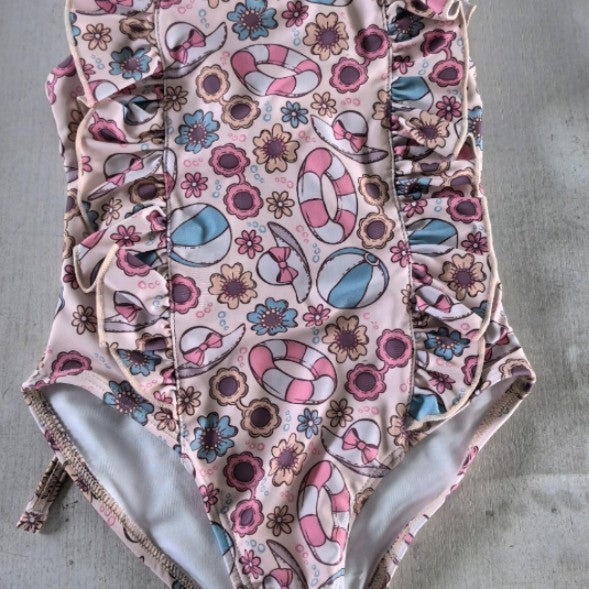 Hot New Arrivals at Buy Center: Girl's One-piece Swimming Suit