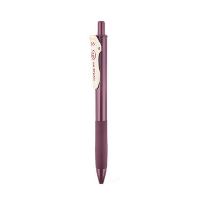 New at Buy Center: Retro Color Gel Pen Set Student Stationery Grape purple