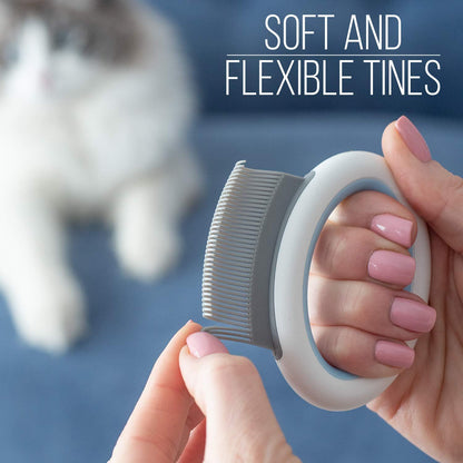 New Pet Comb Effective Grooming Deshedding Dematting Tool For Your Cat's And Dog's Hair Problem