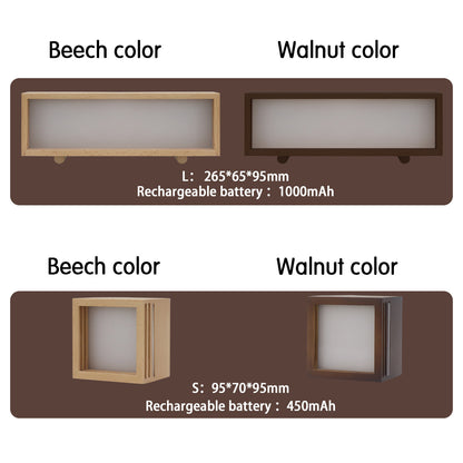 Trending Now at Buy Center: LED Light Box Touch Dimming Ambience Light Charging Small Night Lamp