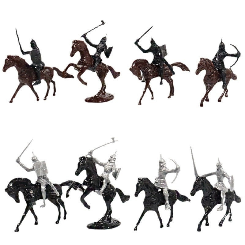 Fresh Arrivals at Buy Center: 52PCs Cavalry Riding Model Suit Static Military Soldier Model 60PCs Ancient