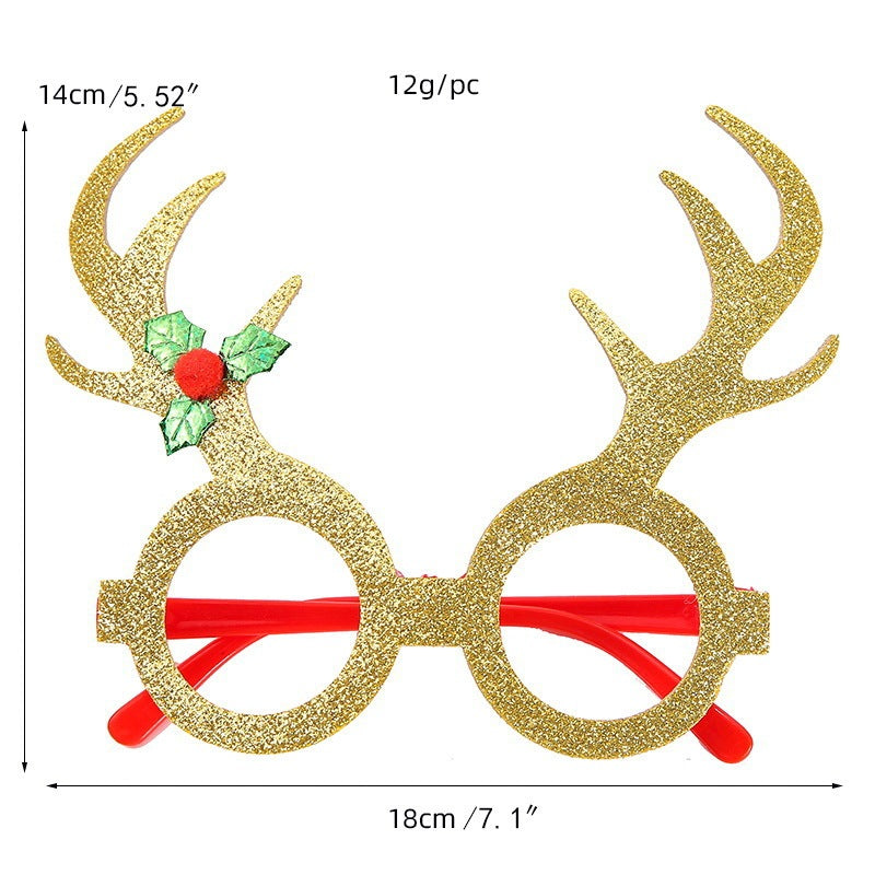 Christmas Creative Party Gathering Dress Up Glasses Buy Center