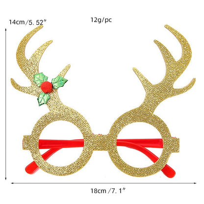 Christmas Creative Party Gathering Dress Up Glasses Buy Center