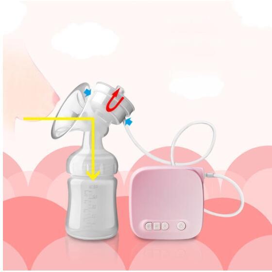 Automatic Milk Pumps Kit Electric Breast Natural Suction Enlarger Feeding Bottle USB Breast Milksucker BM