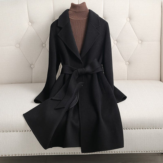 Autumn And Winter New Double-sided Cashmere Coat | Women's Clothing4 | Buy Center