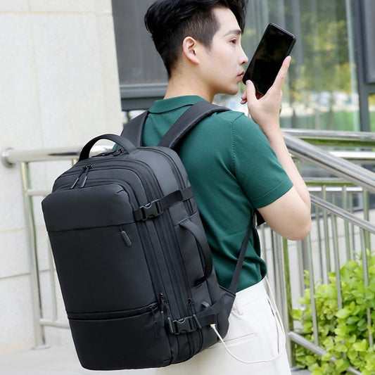 Just Arrived at Buy Center: Waterproof Derm Capacity Scalable Travel Bag Multi-functional Computer Backpack