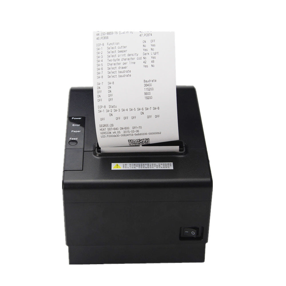 Buy Center Top Rated-Minimally Designed 80mm Kitchen Receipt Thermal Printer