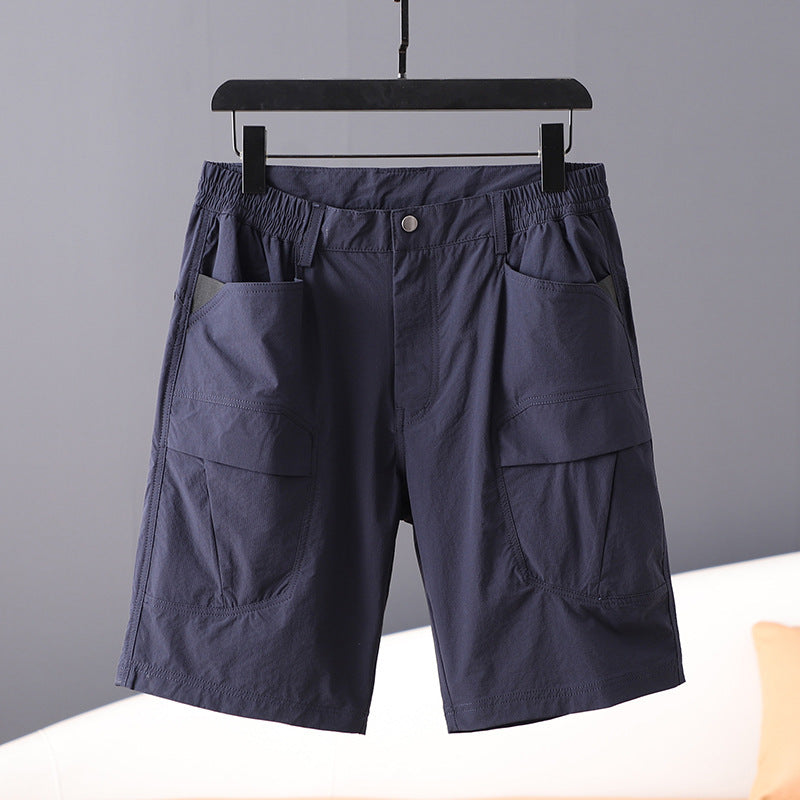 Men's Summer Leisure Cargo Big Pocket Shorts Buy Center