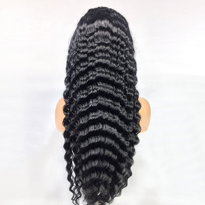 Fresh Arrivals at Buy Center: Human Hair 28 30 Deep Wave Lace Frontal Wigs 13 4 Front Wigs