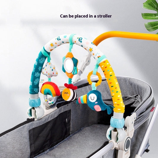 Fresh Arrivals at Buy Center: Baby Hanging Bed Bell Rattle Newborn Children's Bed Clip Car Clip Ornaments Baby Comfort Toy