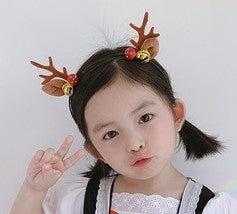 Mori Style Deer Hairpin A Pair Of Hairclips Children's Cute Christmas Headband Buy Center