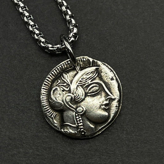 Buy Center Handpicked- Greek Coin Relief Alien Antique Copper Old Silver Commemorative Medal White copper coin 50cm