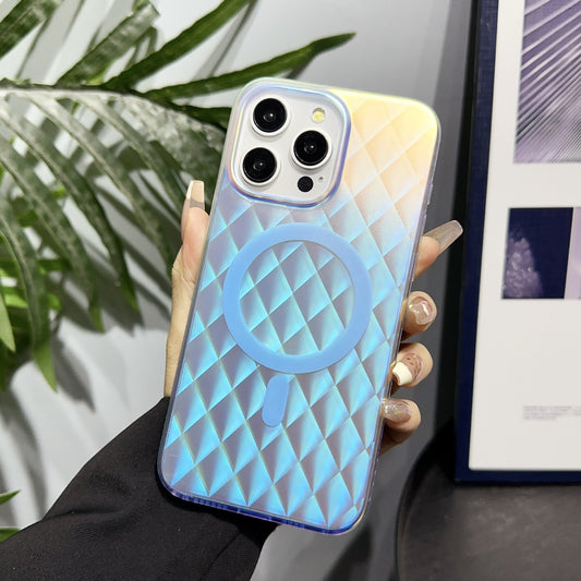 Fresh Arrivals at Buy Center: Laser Gradient Drop-resistant Frosted Magnetic Phone Case Rhombus